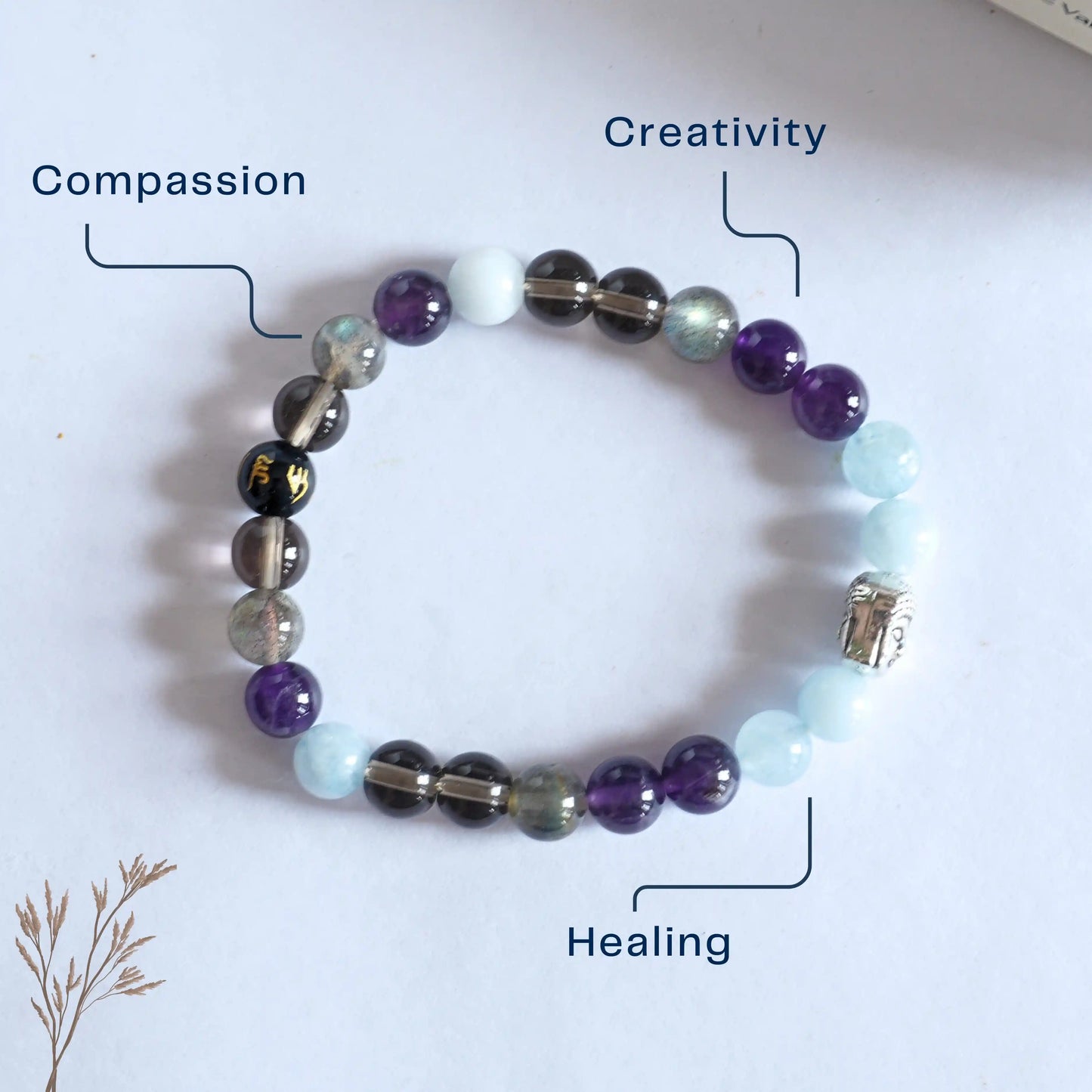 Pisces Natural Multi-Stone Bracelet