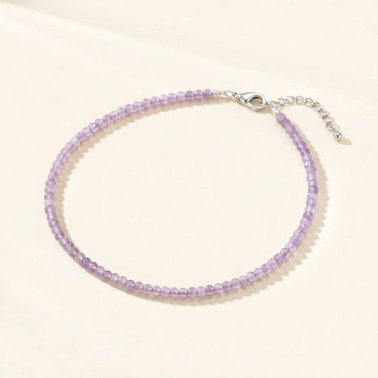 Natural Amethyst Anklet (Pack of 2)