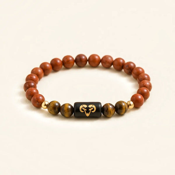 Aries zodiac bracelet