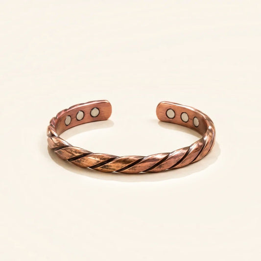 Copper Flow Twisted Bracelet