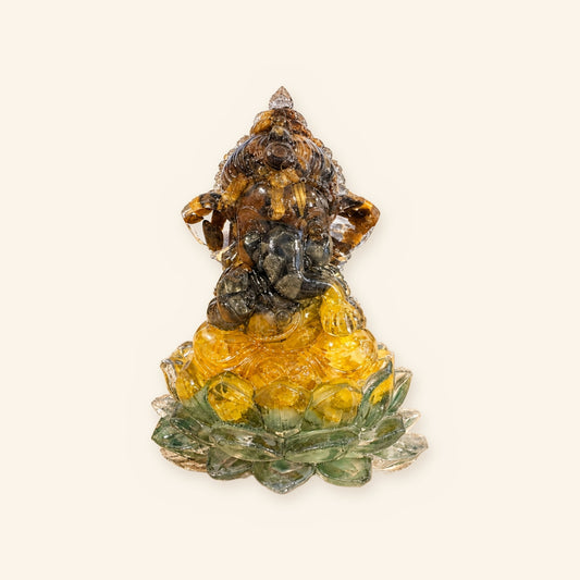 Dhan Yog Crystal Ganesha Ji Idol