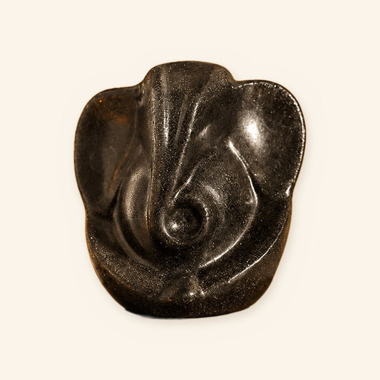 Ganesha Ji Idol (Black Pyrite)