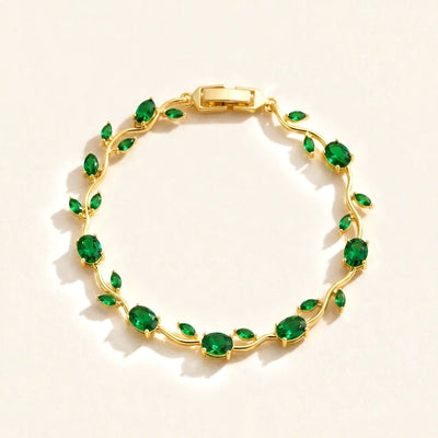 Green Tulip Bracelet
