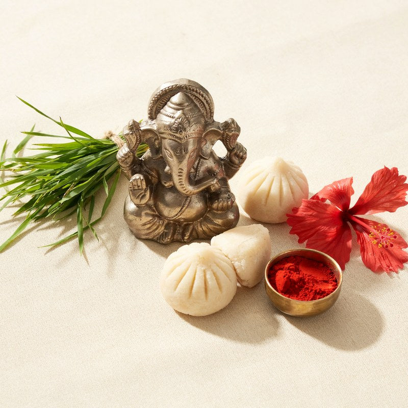 Ganesha puja still life