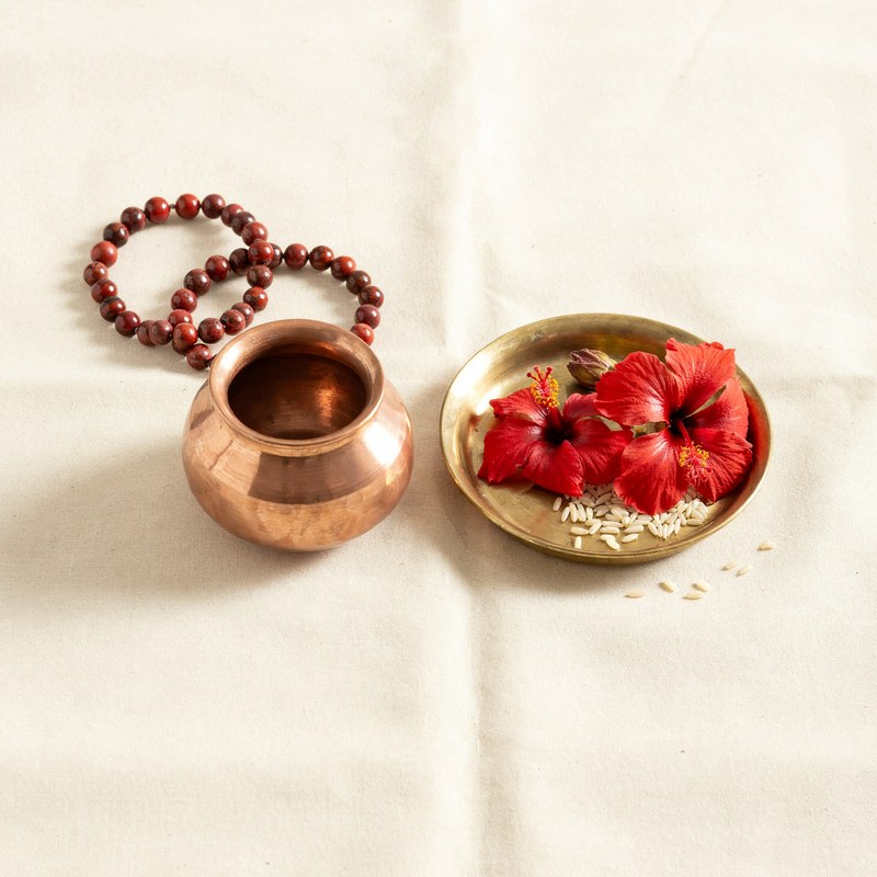 Surya puja still life