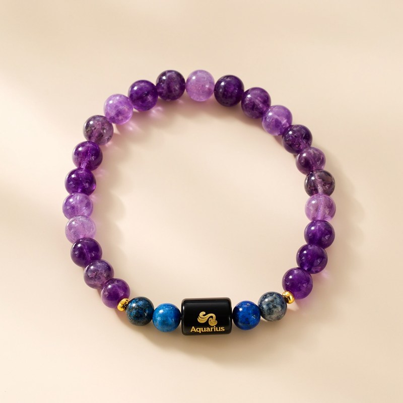 Aquarius zodiac bracelet