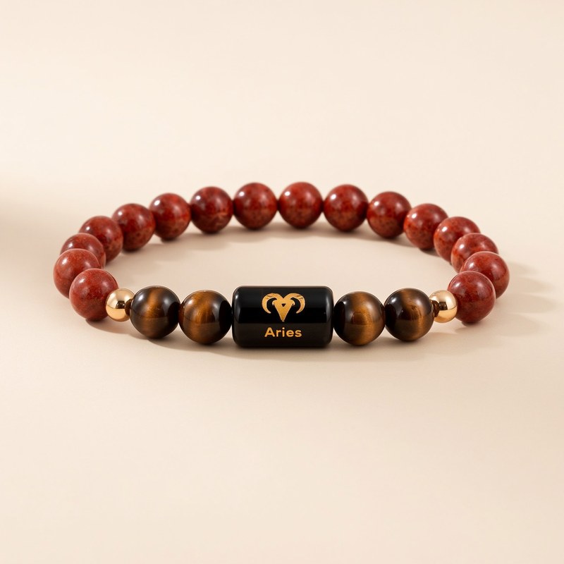 Aries zodiac bracelet