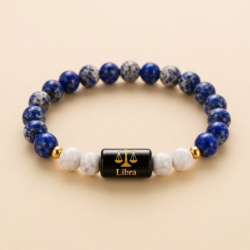 Libra zodiac bracelet