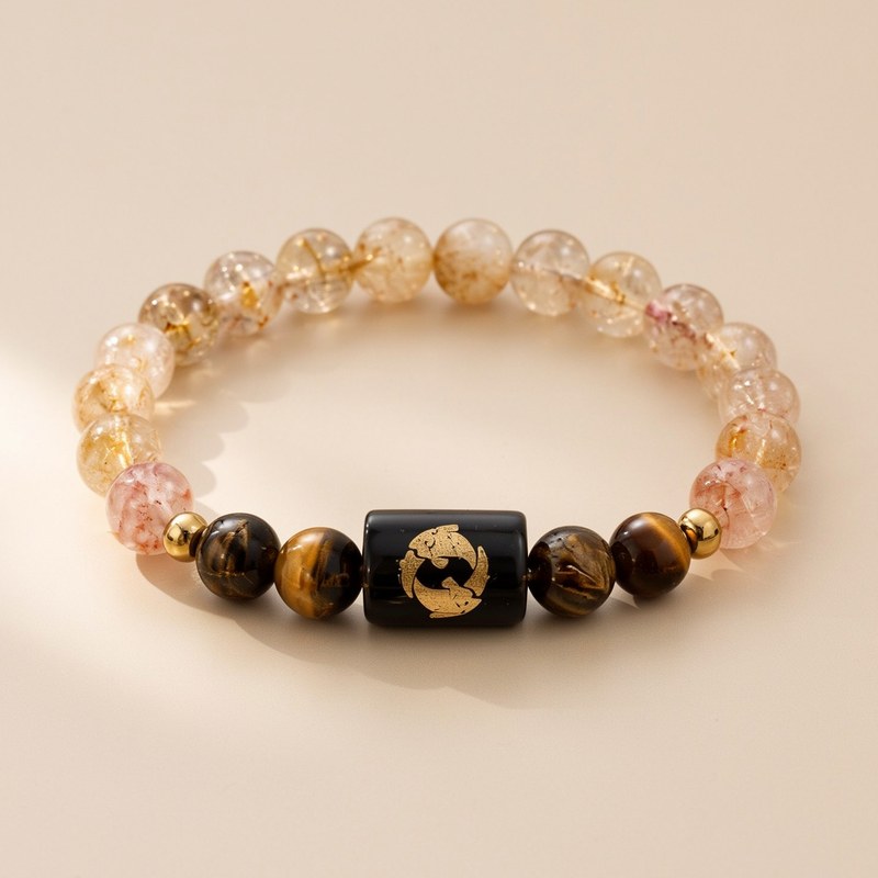 Pisces zodiac bracelet