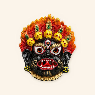 Kirtimukh Wall Decor (Black and Red)
