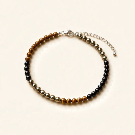 Natural Multi Crystal Anklet (Pack of 2)