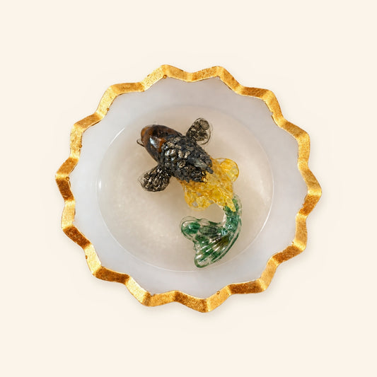 Natural Dhan Yog Fish with Bowl