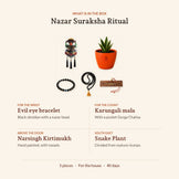 Nazar Suraksha Ritual, what is in the box