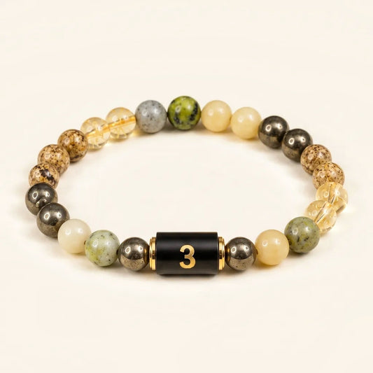 Numero Bracelet: Ruling Number 3 (Jupiter)
