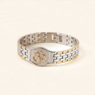 Om Bracelet for Men: Adjustable Watch Style
