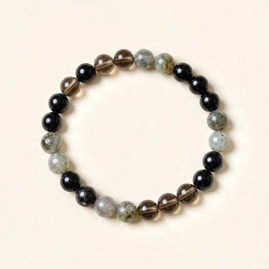 Ruling Number 7 Crystal Bracelet (Numerology, 8mm)