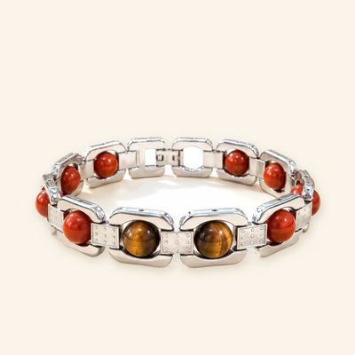 Silver Aries Zodiac Bracelet