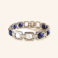 Silver Tone Libra Bracelet