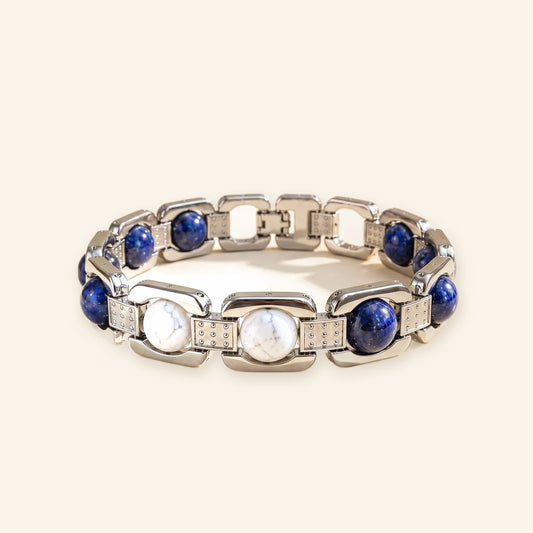 Silver Tone Libra Bracelet