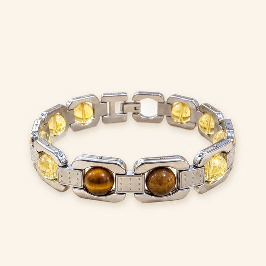 Silver Pisces Zodiac Bracelet