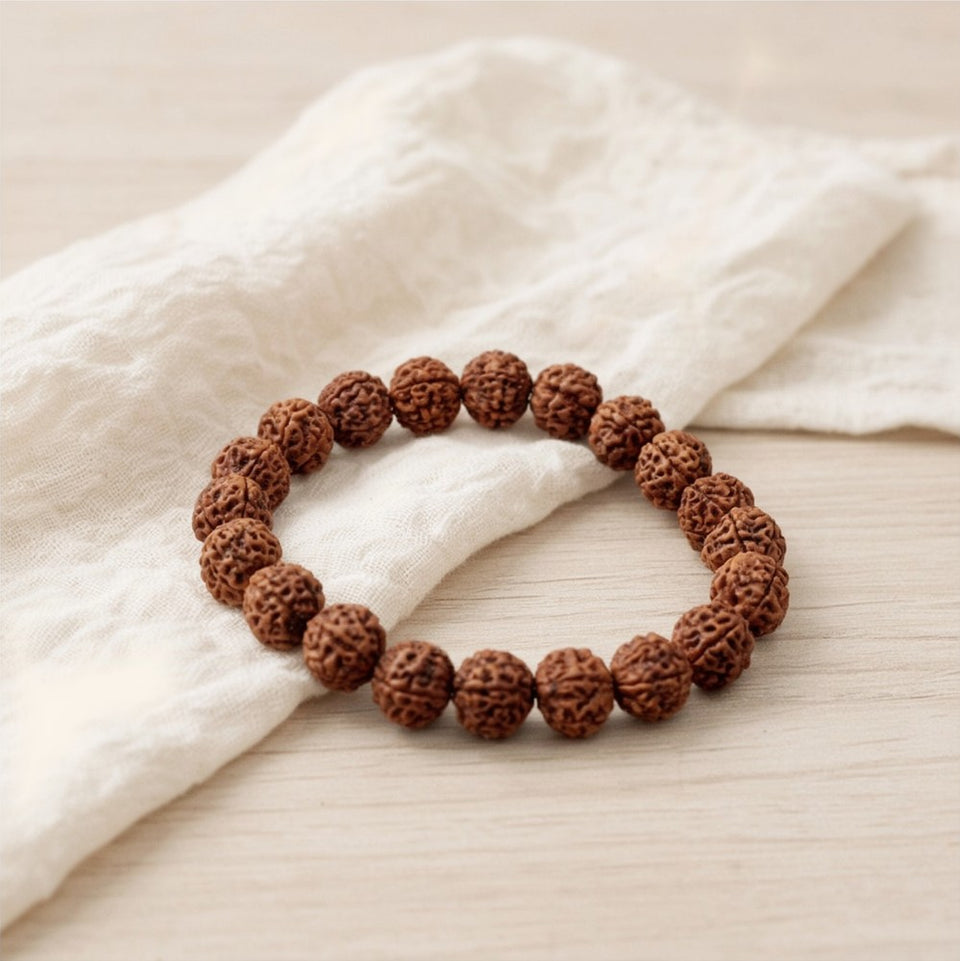 5 Mukhi Rudraksha Bracelet, care