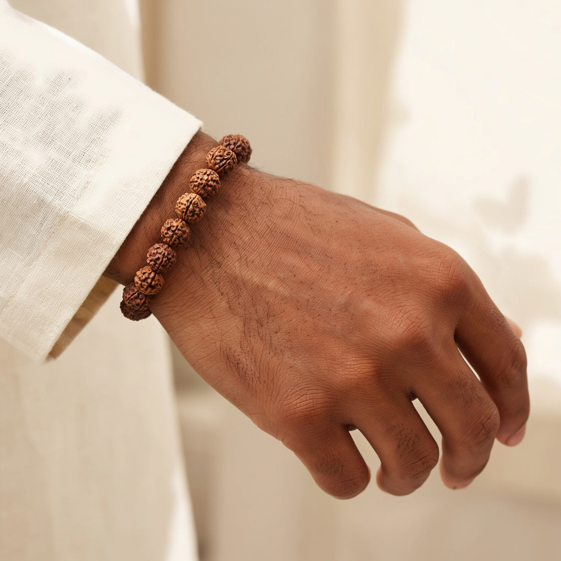 5 Mukhi Rudraksha Bracelet, him