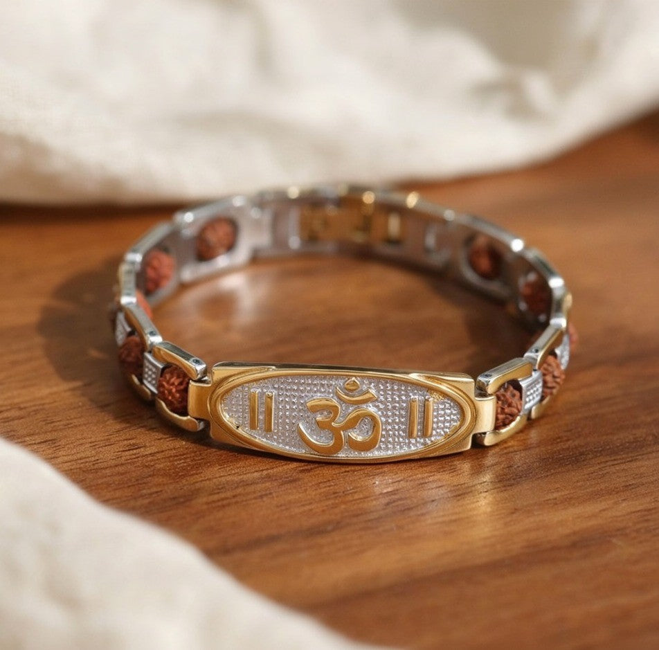 Om Rudraksha Bracelet, care