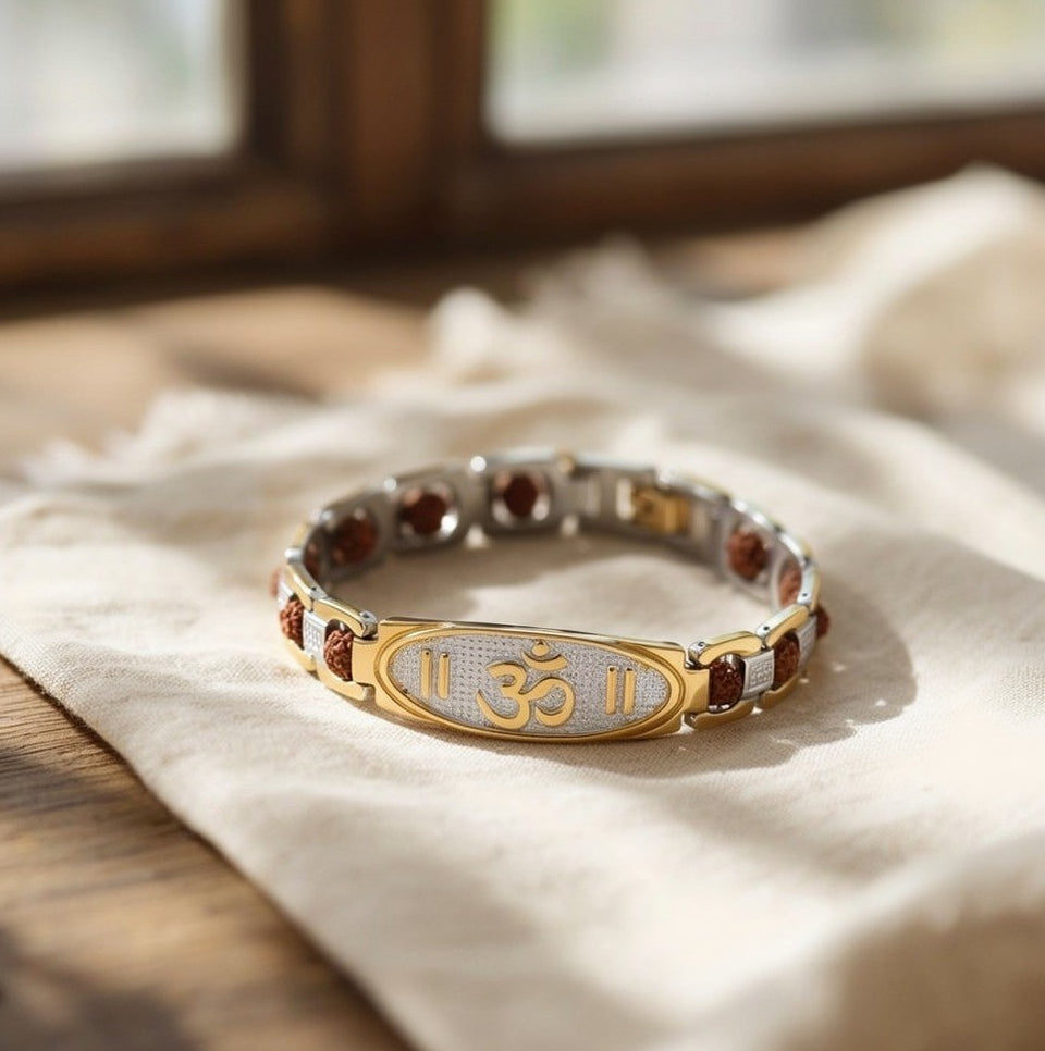Om Rudraksha Bracelet, what it is