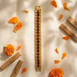 Gold Plated Rudraksha Bead Bracelet - 5 Mukhi