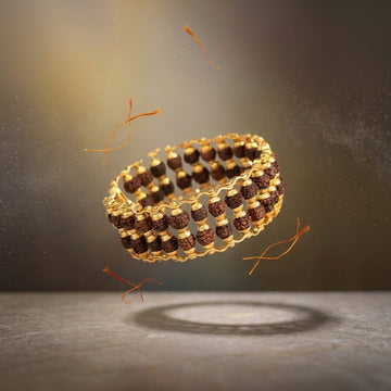 Double Layer Rudraksha Bracelet - 1