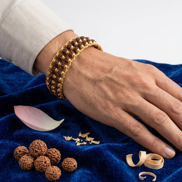 Double Layer Rudraksha Bracelet - 3