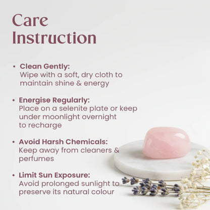 Rose Quartz Love-Attraction Tumble