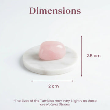 Rose Quartz Love-Attraction Tumble - 4