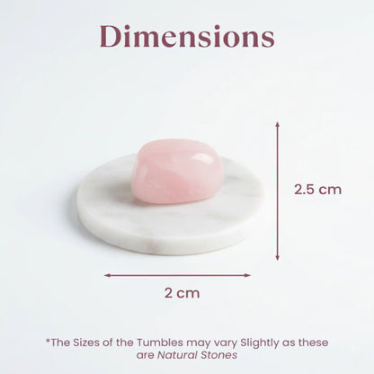 Rose Quartz Love-Attraction Tumble