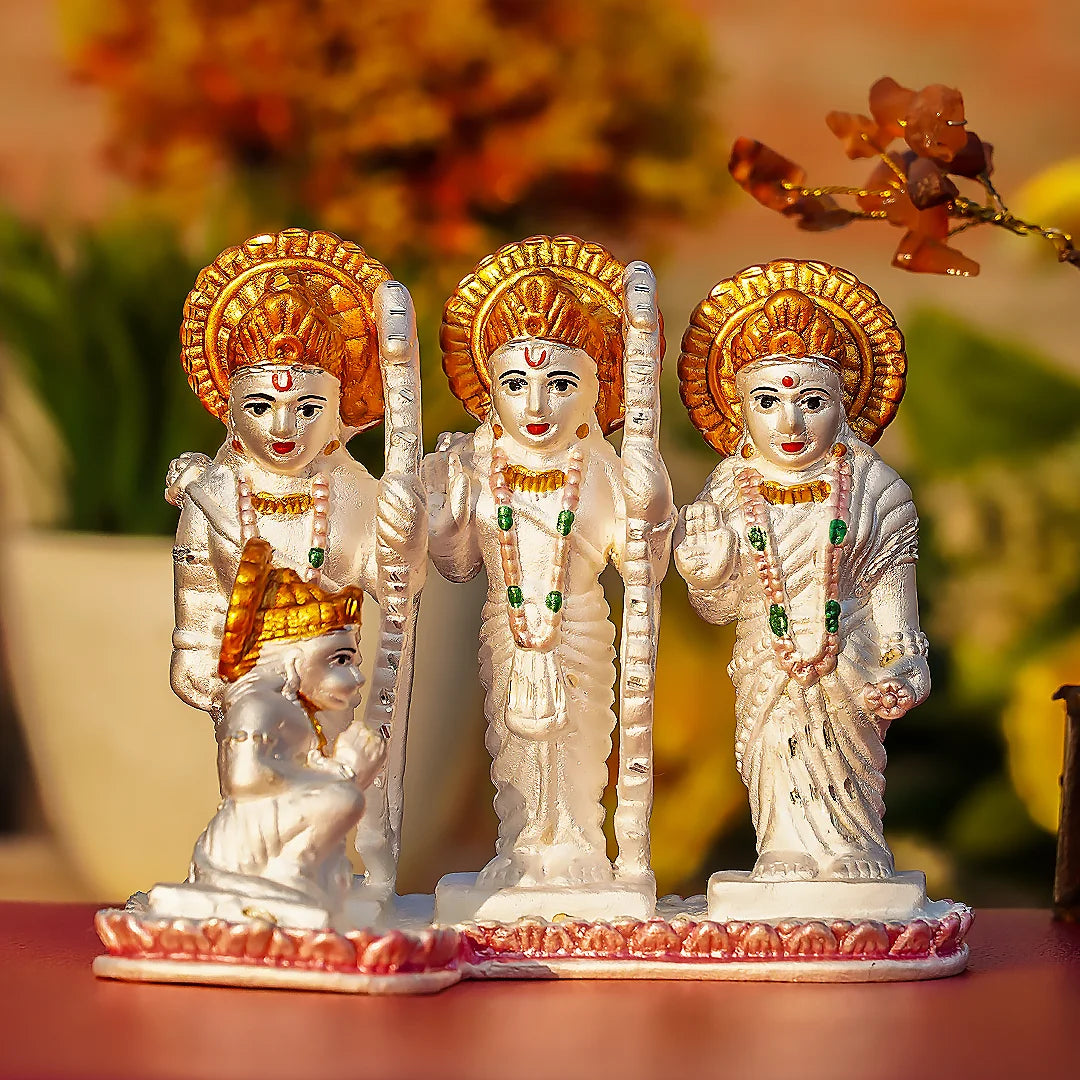 Ram Parivaar Idol Set – 999 Pure Silver