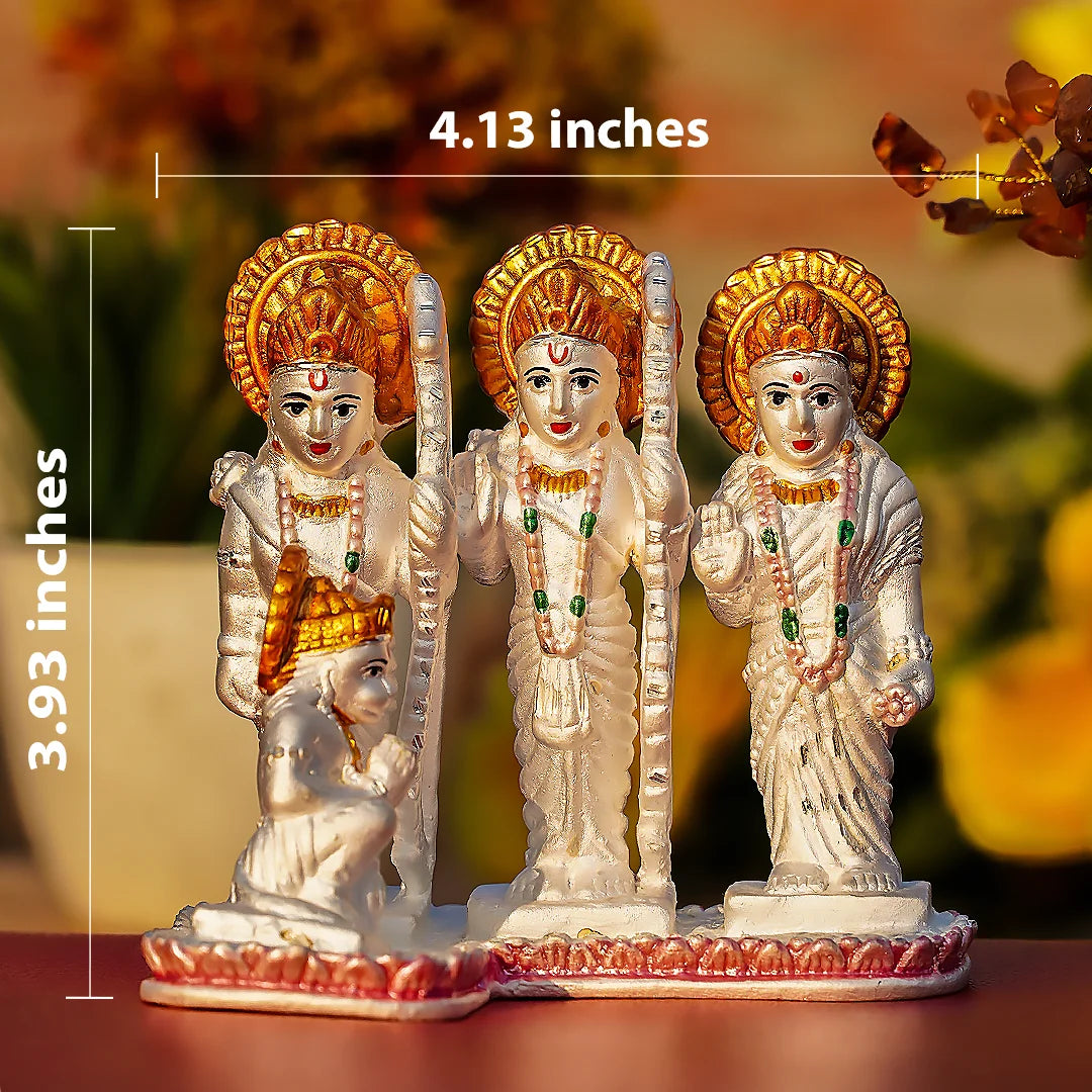 Ram Parivaar Idol Set – 999 Pure Silver