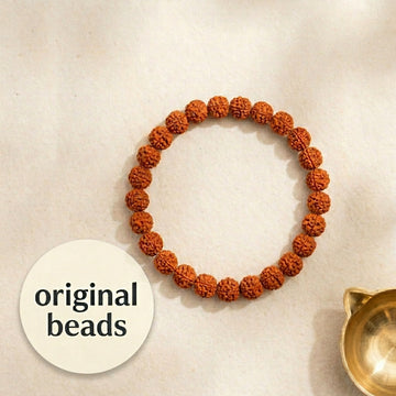 5 Mukhi Rudraksha Bracelet | LAB TESTED - 3