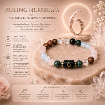 Numero Bracelet – Ruling Number 6 (Venus) - 3
