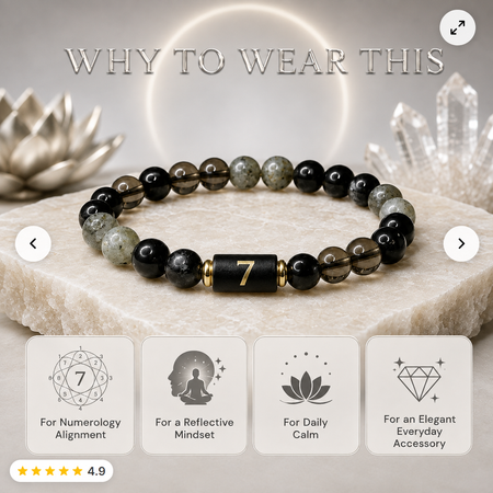 Numero Bracelet – Ruling Number 7 (Ketu) - 3