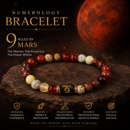 Numero Bracelet – Ruling Number 9 (Mars) - 1