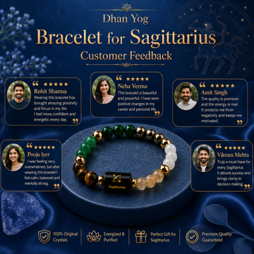 Dhan Yog Bracelet for Sagittarius - 4