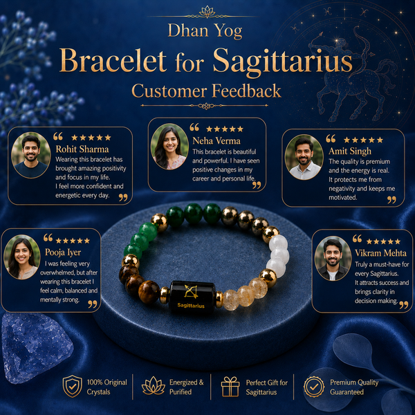 Dhan Yog Bracelet for Sagittarius - 4