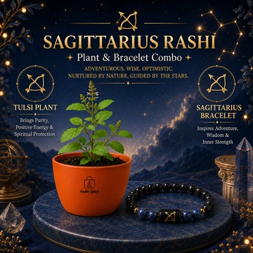 Sagittarius Prosperity & Tulsi Blessings Combo - 1