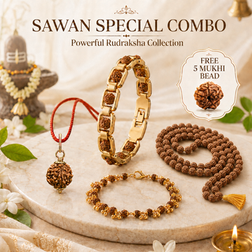 Sawan Special Combo – Powerful Rudraksha Collection - 1