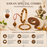 Sawan Special Combo – Powerful Rudraksha Collection