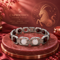 Silver Capricorn Zodiac Bracelet