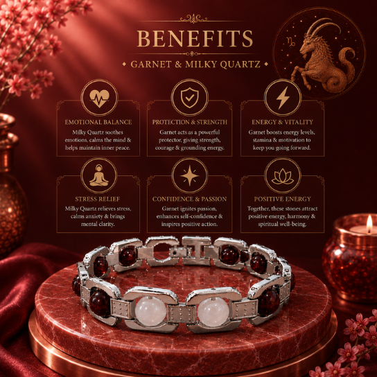 Silver Capricorn Zodiac Bracelet