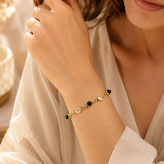 Scorpio Zodiac Gold Bracelet for Women