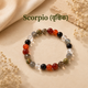 Scorpio Natural Multi Stone Bracelet