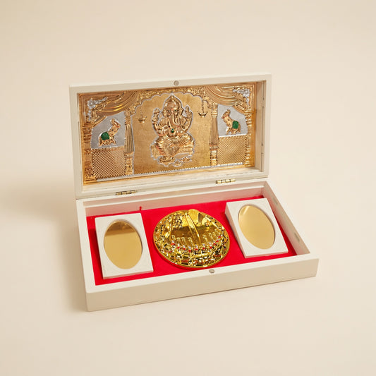 Shree Ganesh Charan Paduka Box